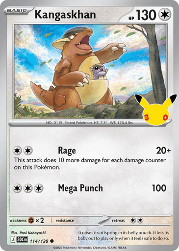 Kangaskhan card