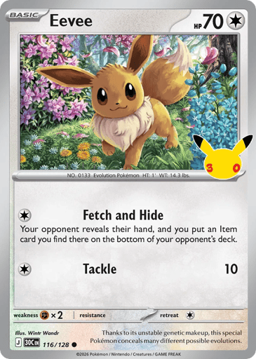 Eevee card
