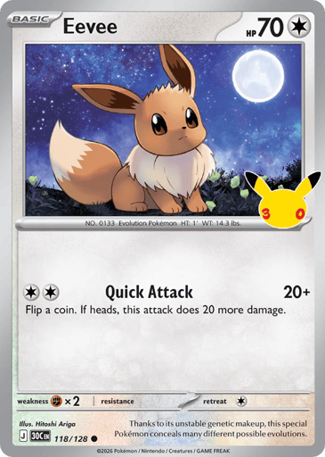 Eevee card