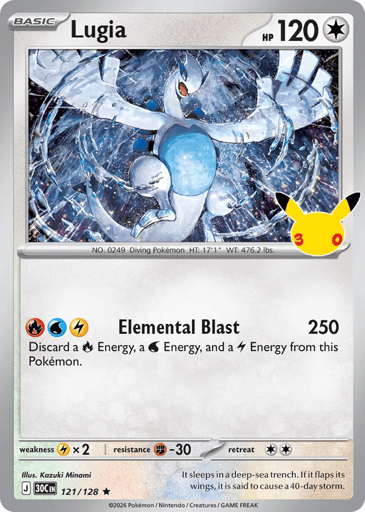 Lugia card