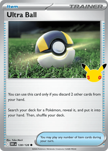 Ultra Ball card
