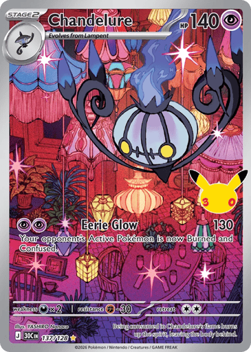 Chandelure card