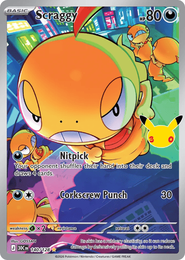 Scraggy card