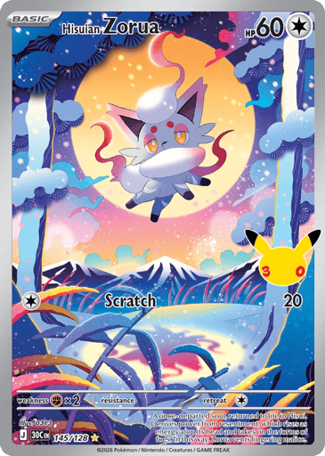 Hisuian Zorua card