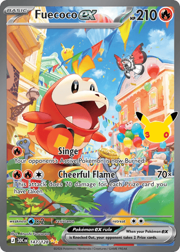 Fuecoco ex card