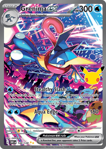 Greninja ex card