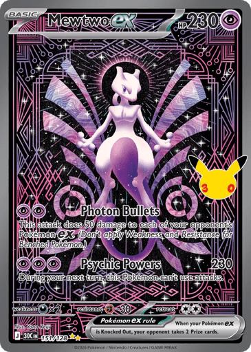 Mewtwo ex card