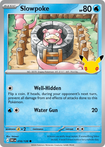 Slowpoke card