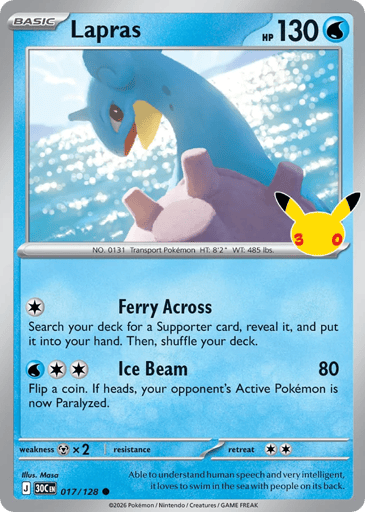 Lapras card