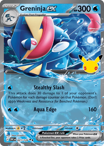 Greninja ex card