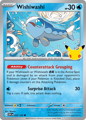 Wishiwashi card