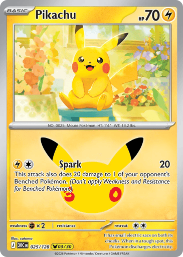 Pikachu card