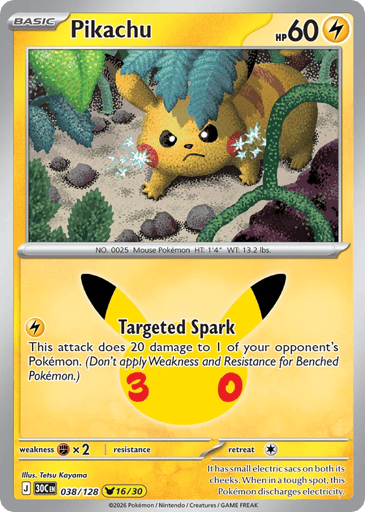 Pikachu card