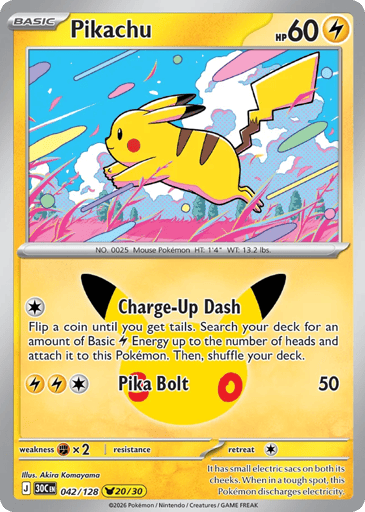 Pikachu card
