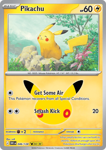 Pikachu card