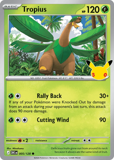 Tropius card