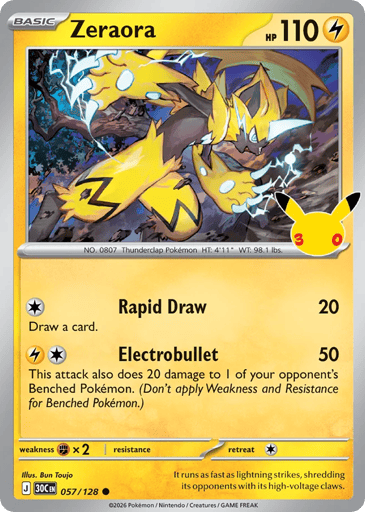 Zeraora card