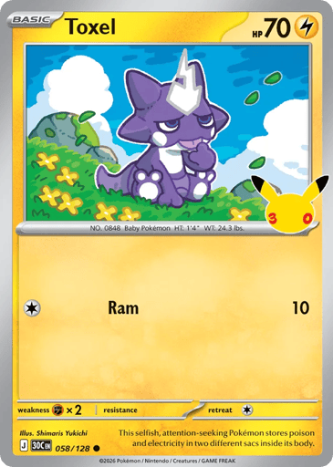Toxel card