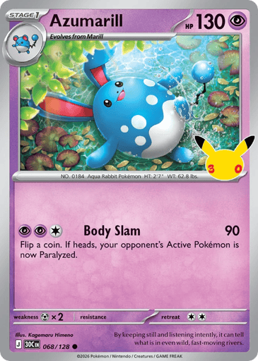 Azumarill card