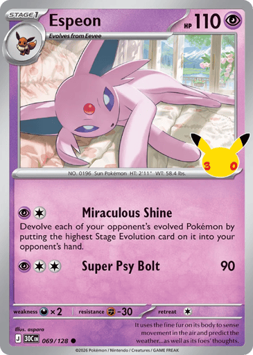 Espeon card