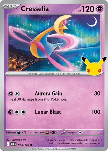 Cresselia card
