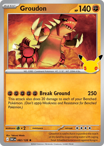 Groudon card