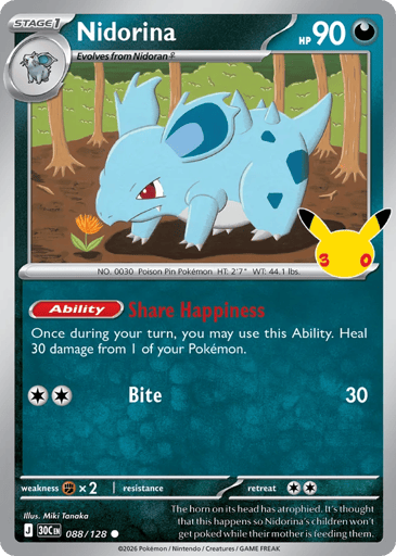 Nidorina card