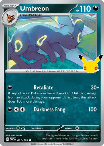 Umbreon card