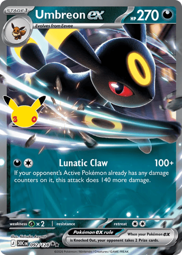 Umbreon ex card