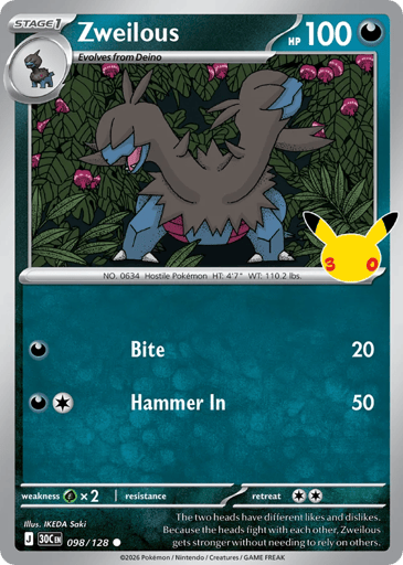 Zweilous card