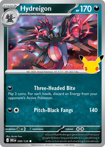 Hydreigon card