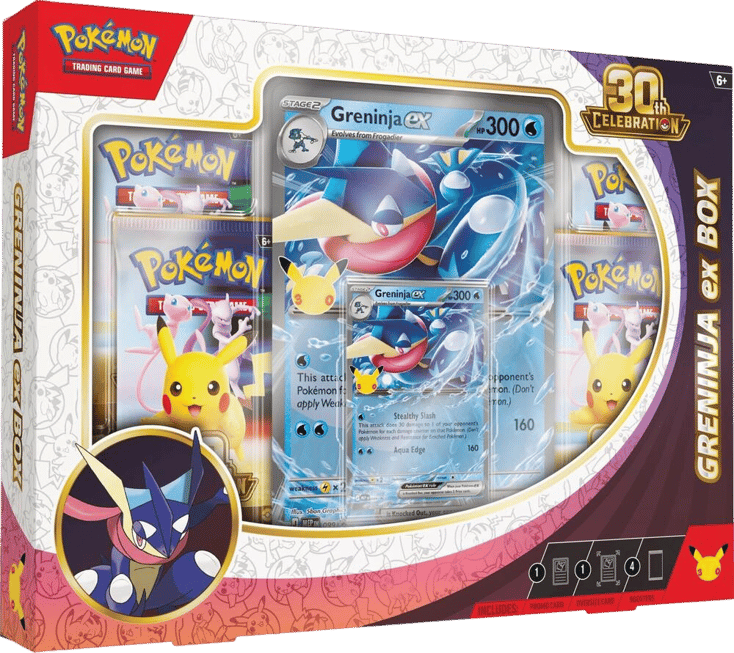 30th Celebration Greninja ex Box