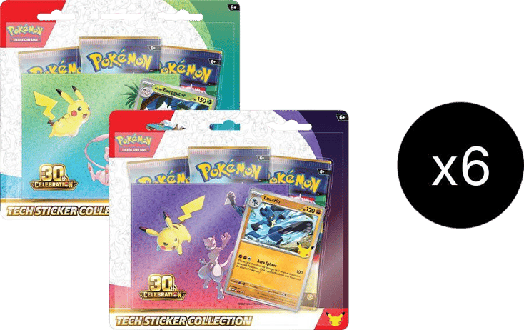 30th Celebration Tech Sticker Collection Case
