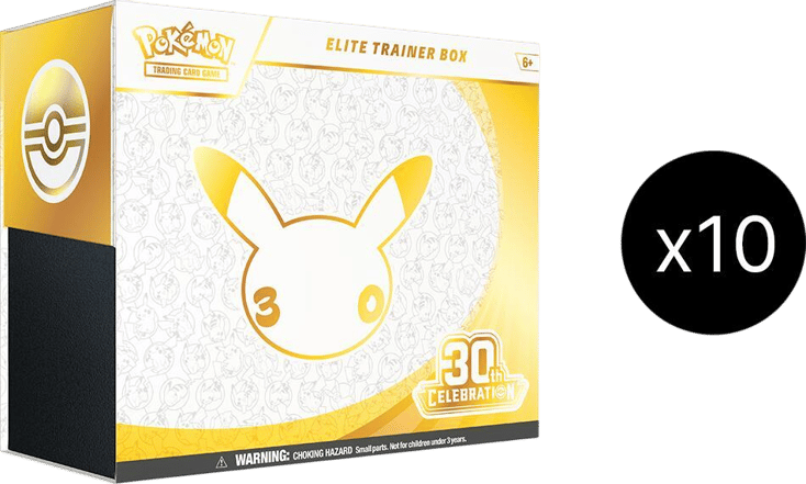 30th Celebration Elite Trainer Box Case