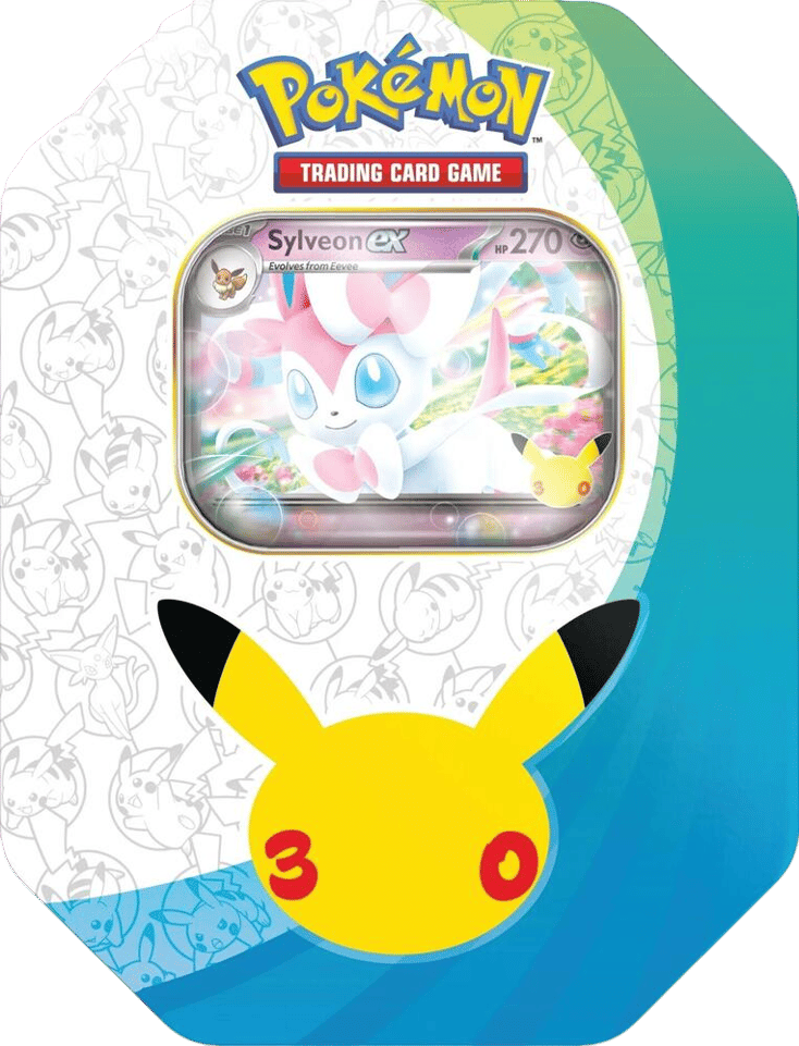 30th Celebration ex Tin [Sylveon ex] (International Version)