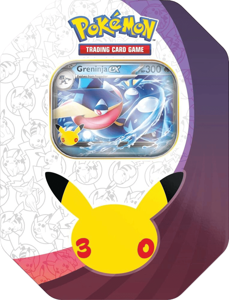 30th Celebration ex Tin [Greninja ex] (International Version)