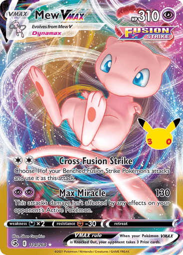 Mew VMAX card