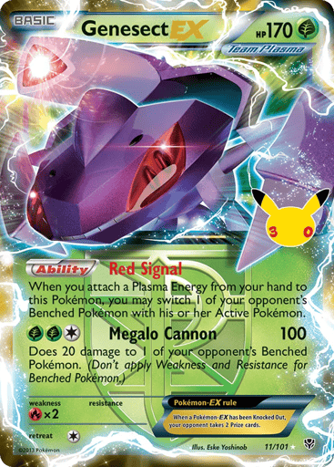 Genesect-EX card