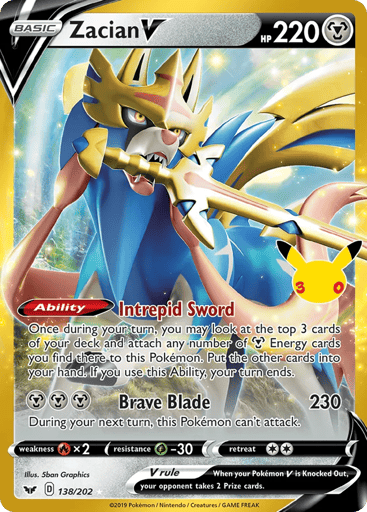Zacian V card