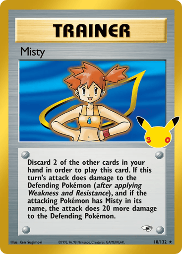 Misty card