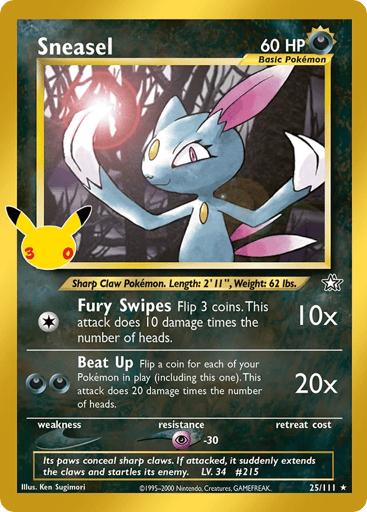 Sneasel card