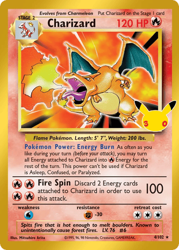 Charizard card