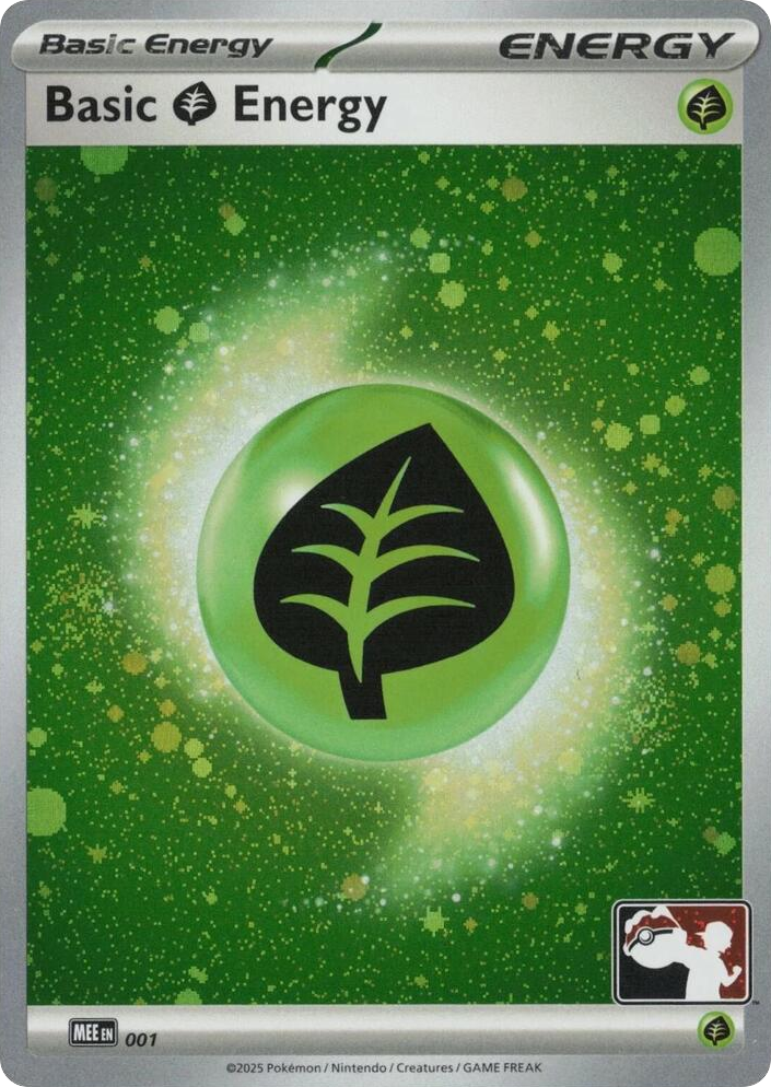 Basic Grass Energy 001 Mega Evolution Energies Pokémon card