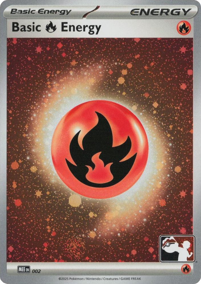 Basic Fire Energy 002 Mega Evolution Energies Pokémon card