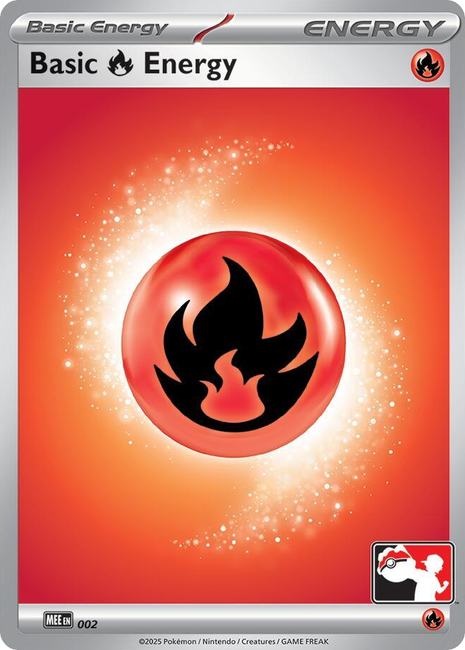 Basic Fire Energy 002 Mega Evolution Energies Pokémon card