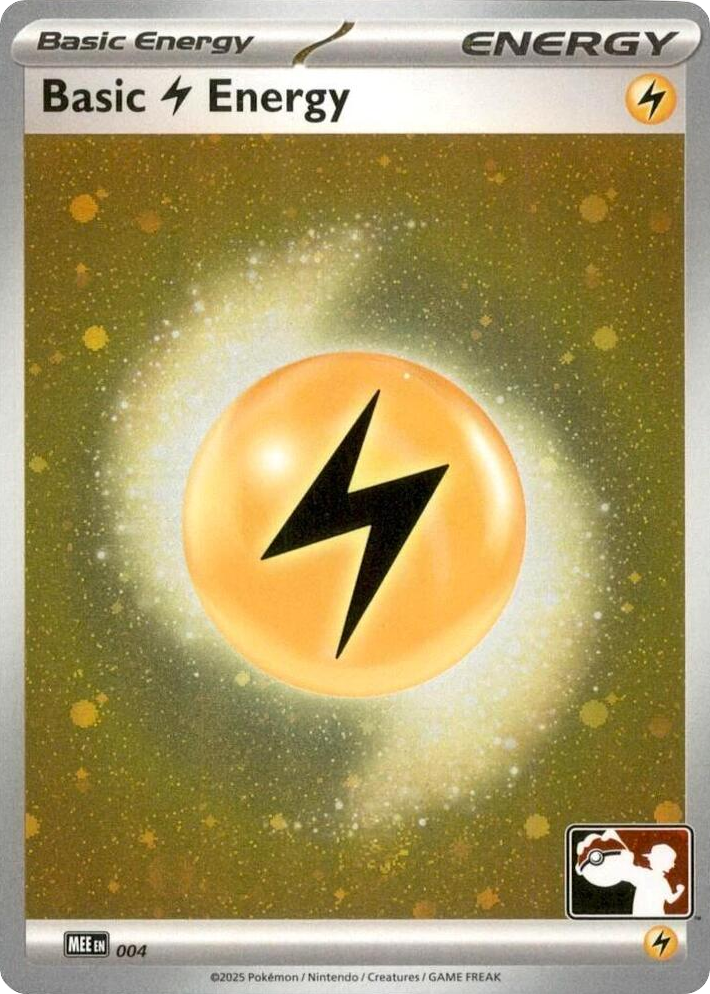 Basic Lightning Energy 004 Mega Evolution Energies Pokémon card