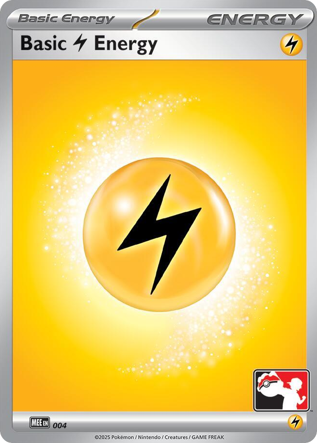 Basic Lightning Energy 004 Mega Evolution Energies Pokémon card