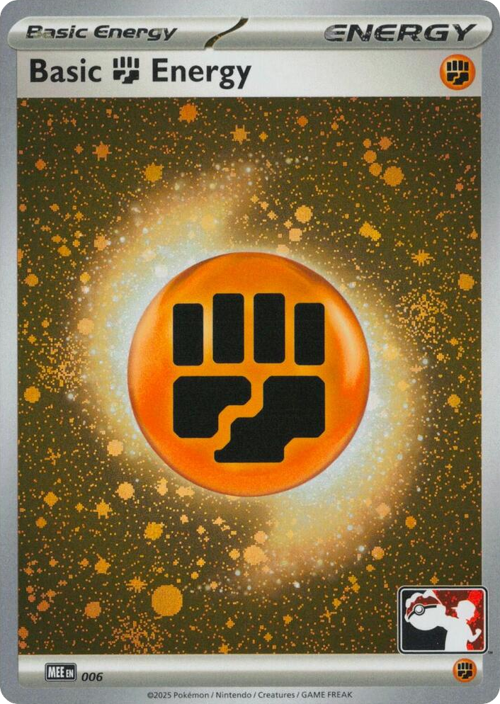 Basic Fighting Energy 006 Mega Evolution Energies Pokémon card