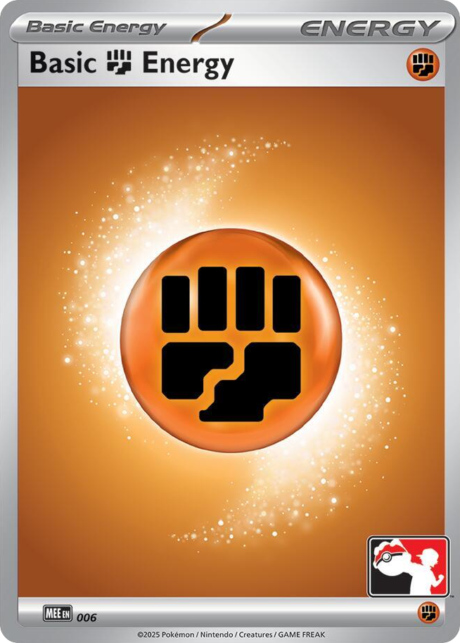 Basic Fighting Energy 006 Mega Evolution Energies Pokémon card