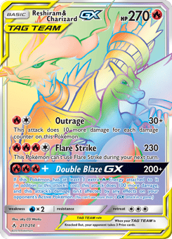 Reshiram & Charizard-GX
